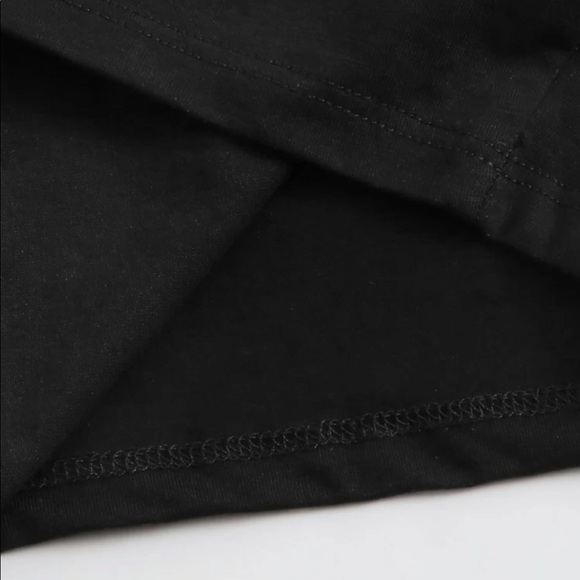 NWT Shein: Extra Large Baby Girl Black Strap Crop Tank - Picture 5 of 8